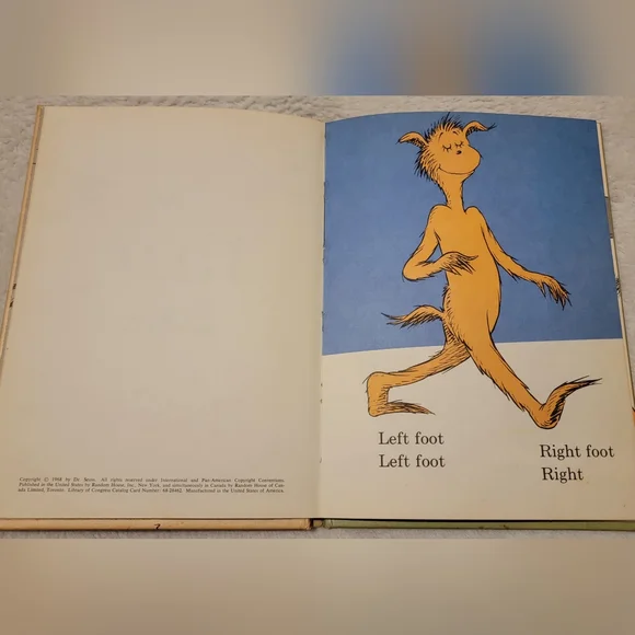 Dr. Seuss The Foot Book 1968 - Picture 3 of 3